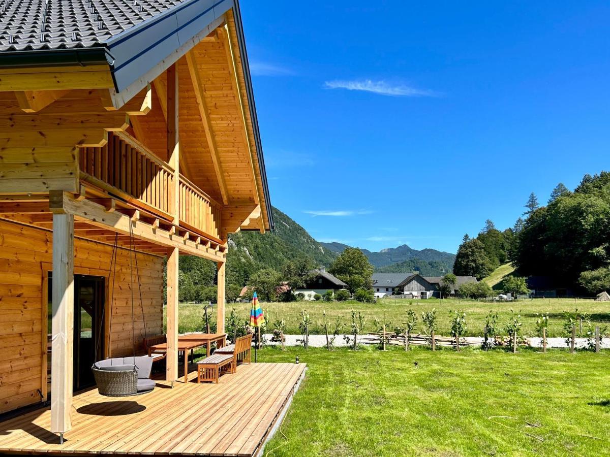 Das Gruenhaus - Dein Chalet In Grünau im Almtal Buitenkant foto