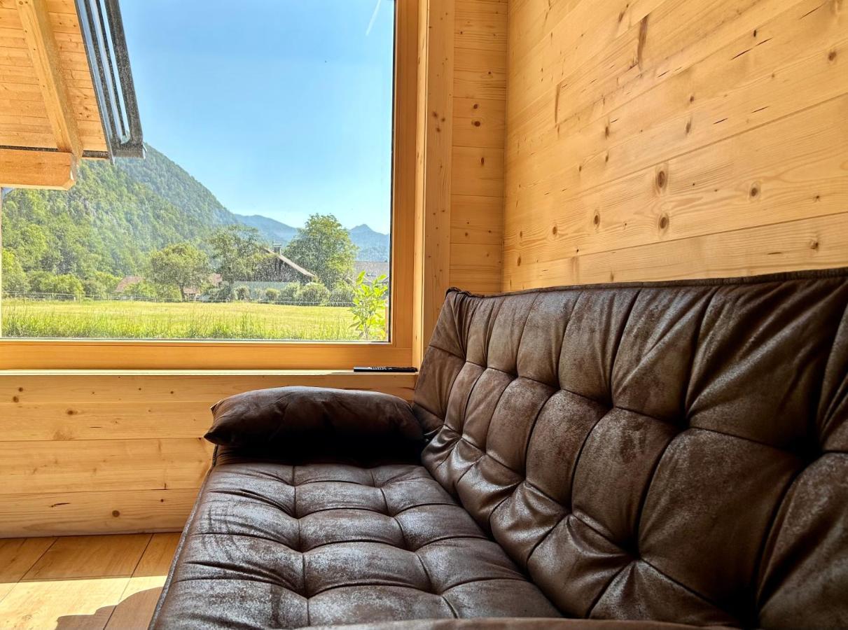 Das Gruenhaus - Dein Chalet In Grünau im Almtal Buitenkant foto
